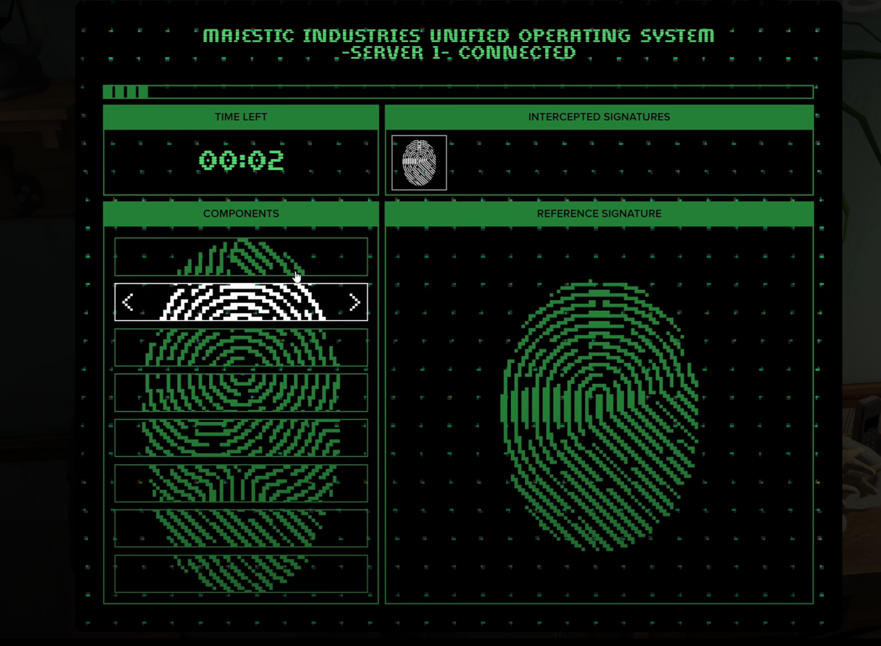 Minigra fingerprint (alarm)